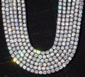 TOPGRILLZ 5MM Iced Out Bling AAA Zircon 1 Row Tennis Chain Necklace Men Hip Hop Jewelry Dropshipping