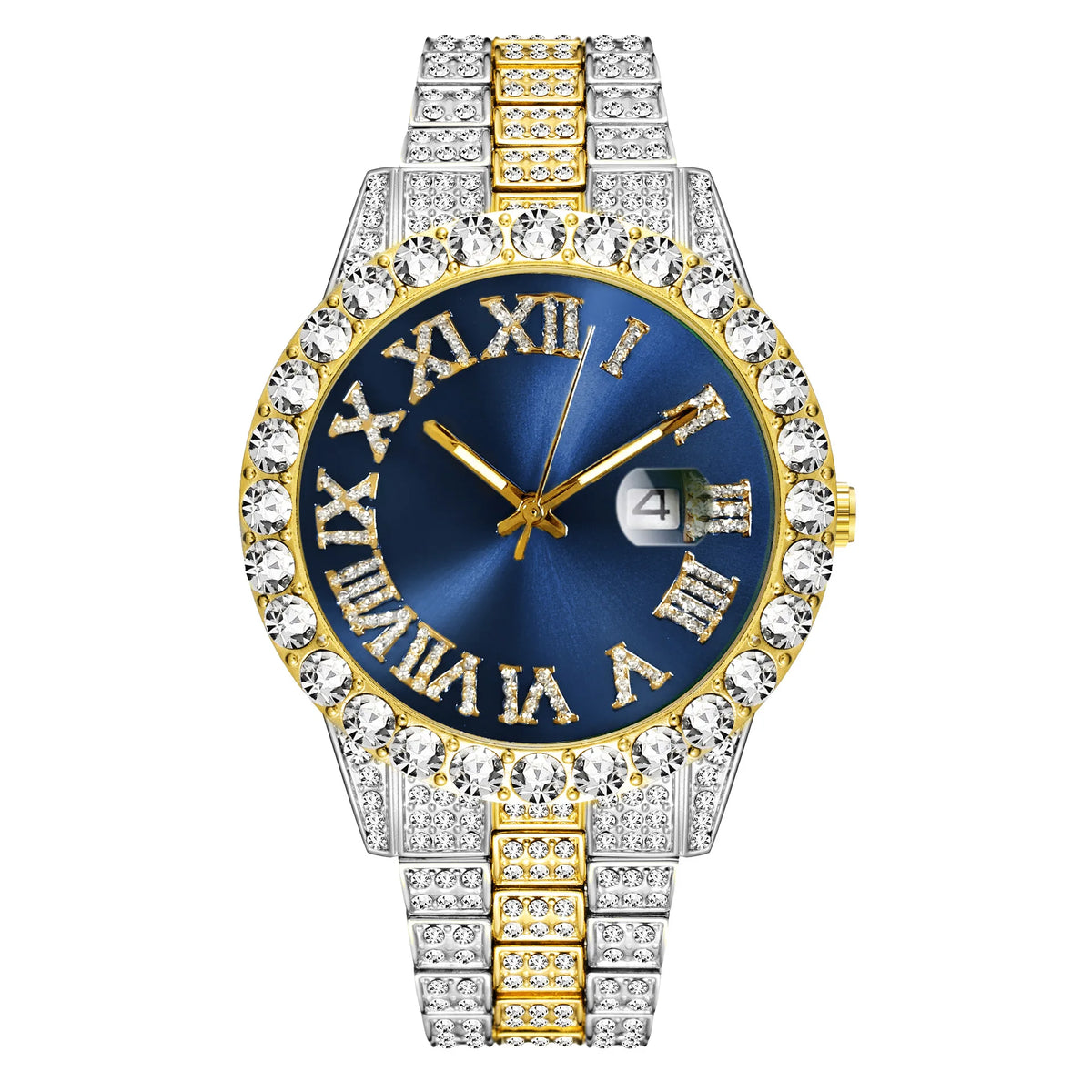 TOPGRILLZ 2020 New  Watch High Quality Top Brand Luxury Bracelet Stainless Steel Quartz Wristwatch Business Clock