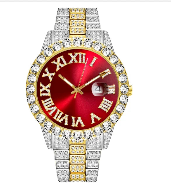 TOPGRILLZ 2020 New  Watch High Quality Top Brand Luxury Bracelet Stainless Steel Quartz Wristwatch Business Clock
