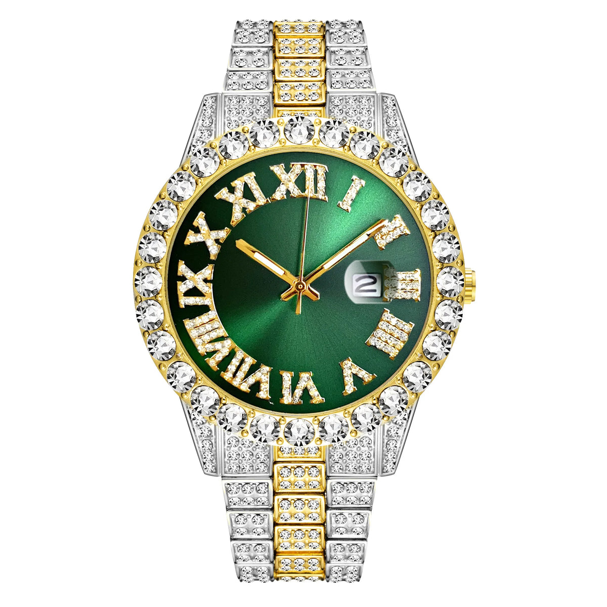 TOPGRILLZ 2020 New  Watch High Quality Top Brand Luxury Bracelet Stainless Steel Quartz Wristwatch Business Clock