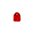 TOPGRILLZ Red Single Tooth Grill Mirror Plated Hip Hop Rapper Accessories Y2K Cosplay Halloween Teeth Jewelry Men Women 1Pc